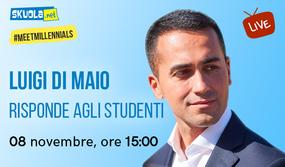 Lavoro, disoccupazione, politiche giovanili: il ministro Di Maio a colloquio con gli studenti